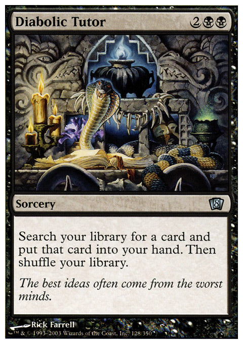 Diabolic Tutor - Foil | 8th Edition