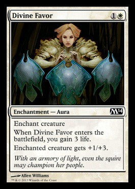 Divine Favor - Foil | Magic 2014