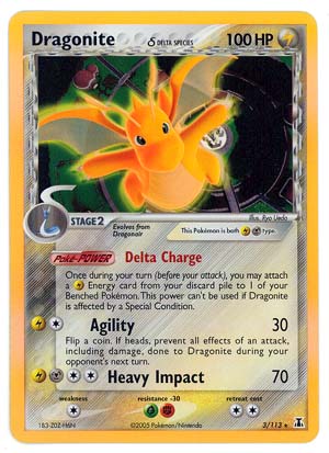 Dragonite (Delta) - 3/113 - Holo Rare | EX Delta Species