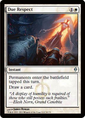 Due Respect | New Phyrexia