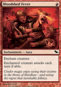 Bloodshed Fever - Foil | Shadowmoor