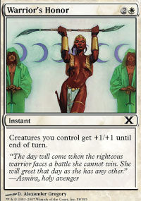 Warrior's Honor - Foil | 10th Edition