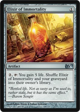 Elixir of Immortality - Foil | Magic 2012