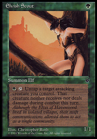 Elvish Scout (Rush) | Fallen Empires