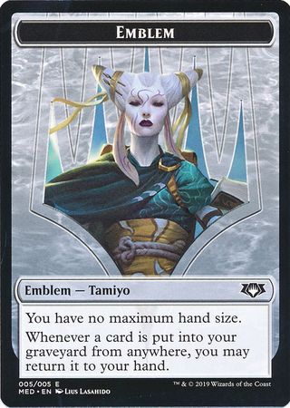 Emblem - Tamiyo, the Moon Sage | Mythic Edition: Ravnica Allegiance