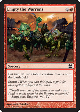 Empty the Warrens | Modern Masters
