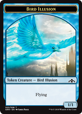 Bird Illusion Token | Guilds of Ravnica