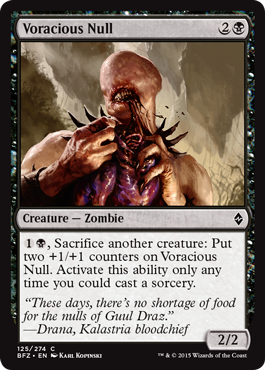 Voracious Null - Foil | Battle for Zendikar