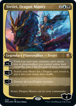 Sivitri, Dragon Master - Foil Etched | Commander: Dominaria United