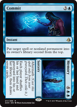 Commit // Memory - Foil | Amonkhet