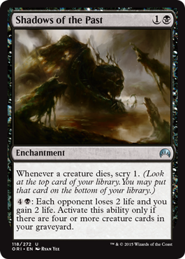 Shadows of the Past - Foil | Magic Origins