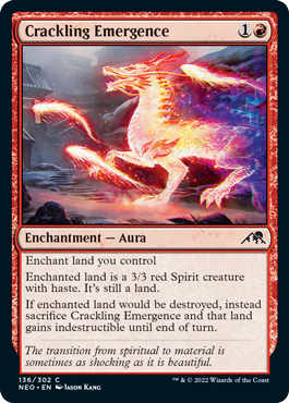 Crackling Emergence | Kamigawa: Neon Dynasty