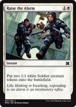 Raise the Alarm - Foil | Modern Masters 2015
