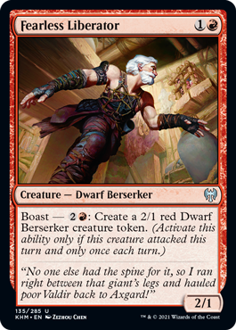 Fearless Liberator - Foil | Kaldheim