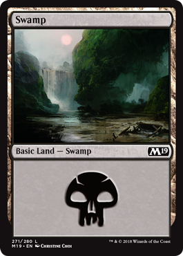 Swamp (271) - Foil | Core Set 2019