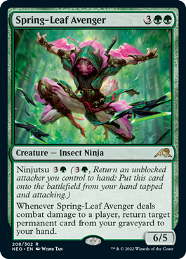 Spring-Leaf Avenger | Kamigawa: Neon Dynasty