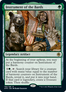 Instrument of the Bards - Foil | Adventures in the Forgotten Realms