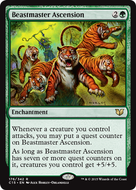 Beastmaster Ascension | Commander 2015