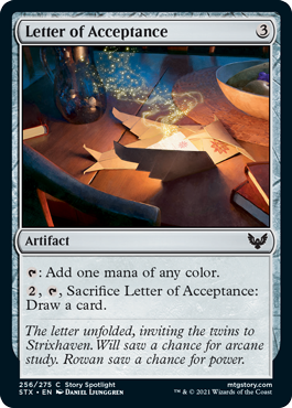 Letter of Acceptance | Strixhaven: School of Mages