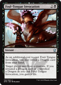 Foul-Tongue Invocation - Foil | Dragons of Tarkir