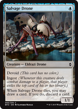 Salvage Drone - Foil | Battle for Zendikar