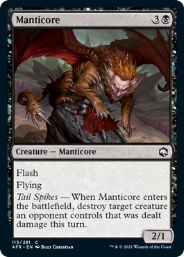 Manticore | Adventures in the Forgotten Realms