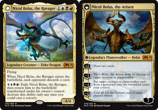 Nicol Bolas, the Ravager - Foil | Core Set 2019