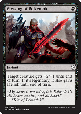 Blessing of Belzenlok - Foil | Dominaria
