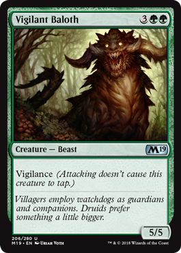 Vigilant Baloth - Foil | Core Set 2019