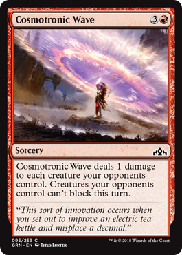 Cosmotronic Wave - Foil | Guilds of Ravnica