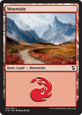 Mountain (303) | Commander 2018