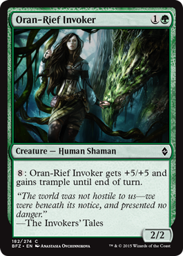 Oran-Rief Invoker | Battle for Zendikar