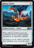 Meteor Golem - Foil | Core Set 2019