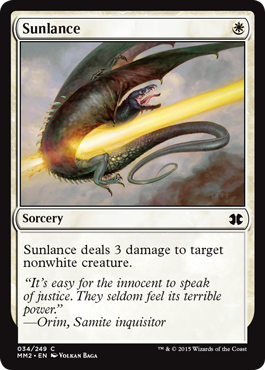 Sunlance - Foil | Modern Masters 2015