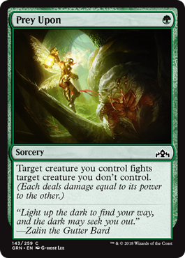 Prey Upon - Foil | Guilds of Ravnica