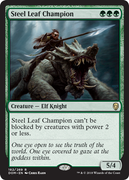 Steel Leaf Champion - Foil | Dominaria