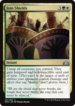 Join Shields - Foil | Guilds of Ravnica