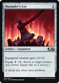 Marauder's Axe - Foil | Core Set 2019