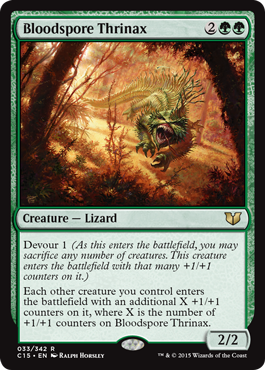 Bloodspore Thrinax | Commander 2015
