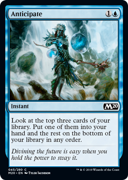 Anticipate - Foil | Core Set 2020