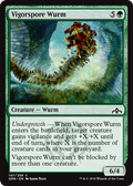 Vigorspore Wurm - Foil | Guilds of Ravnica