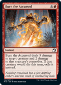 Burn the Accursed - Foil | Innistrad: Midnight Hunt