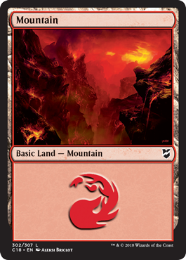 Mountain (302) | Commander 2018