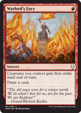 Warlord's Fury | Dominaria