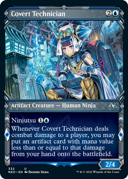 Covert Technician - Showcase | Kamigawa: Neon Dynasty