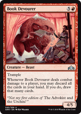 Book Devourer - Foil | Guilds of Ravnica