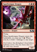 Sparktongue Dragon - Foil | Core Set 2019