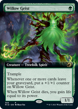 Willow Geist - Extended Art | Innistrad: Midnight Hunt