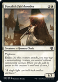 Benalish Faithbonder - Foil | Dominaria United