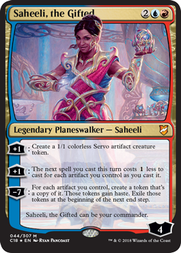 Saheeli, the Gifted - Foil | Commander 2018